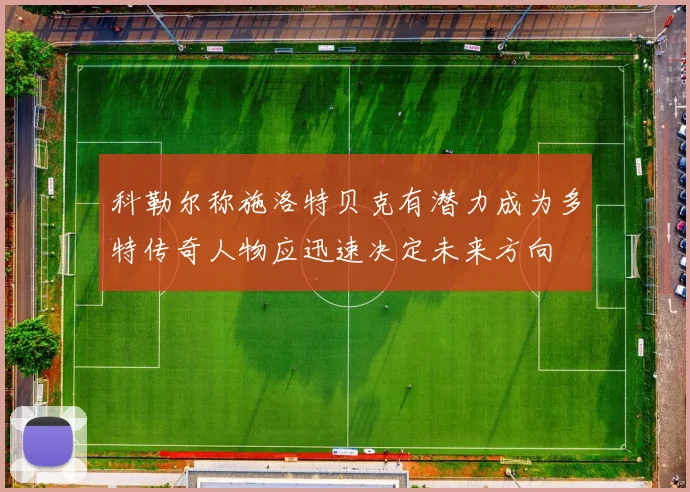 科勒尔称施洛特贝克有潜力成为多特传奇人物应迅速决定未来方向